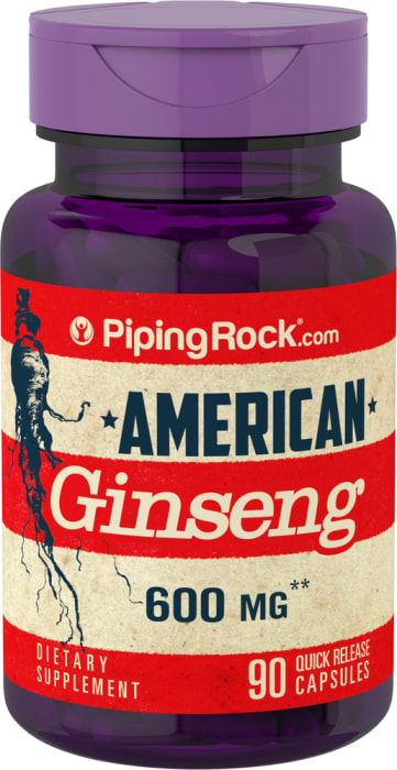 American Ginseng, 600 mg, 90 Quick Release Capsules