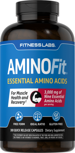 AminoFit 3000 mg, 3000 mg (par portion), 300 Gélules