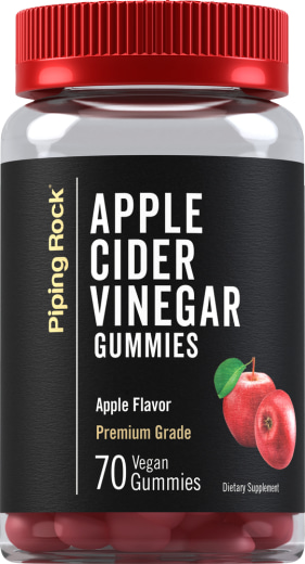 Vinagre de sidra de manzana , 70 Veganska gummies