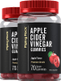 Apple Cider Vinegar (Delicious Apple), 70 Vegan Gummies, 2  Bottles
