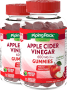 蘋果醋（天然蘋果）, 600 毫克 (每份), 75 全素軟糖, 2  瓶子