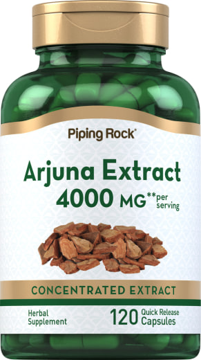 Arjuna , 4000 mg (pro Portion), 120 Kapseln mit schneller Freisetzung
