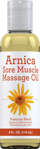 Arnica massage-olie, 4 fl oz (118 mL) Fles