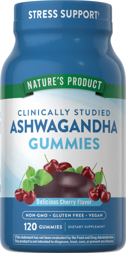 Ashwagandha (Delicious Cherry), 120 Gummis