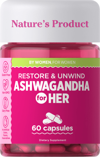 Ashwagandha for Her, 60 Kapselia