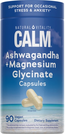 Ashwagandha Magnesium Glycinate, 90 Vegetarian Capsules