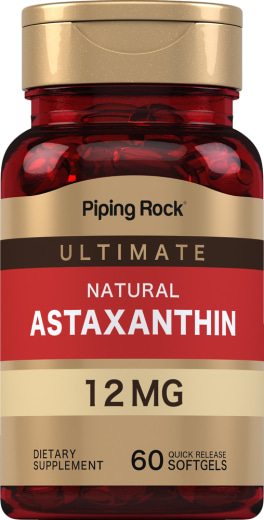 Astaxanthin, 12 mg, 60 Gel Lembut Lepas Cepat