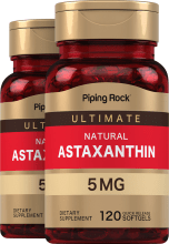 Astaxanthin, 5 mg, 120 Quick Release Softgels, 2  Bottles