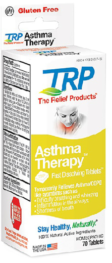 Real Relief pour asthme, 70 Comprimés à dissolution rapide