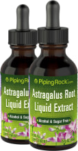 Astragalus Root Liquid Extract (Alcohol Free), 2 fl oz (59 mL) Dropper Bottle, 2  Bottles