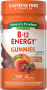 B-12 Energy Gummies (Natural Peach Raspberry), 22 Veganski gumeni bomboni