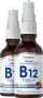 Pulverizador de vitamina B12 (sabor natural a bayas), 2500 mcg, 2 fl oz (59 mL) Botella/Frasco, 2  Botellas/Frascos
