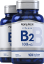B-2 (Riboflavin), 100 mg, 180 Kapseln mit schneller Freisetzung, 2  Flaschen