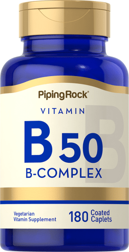 B-50 ビタミン B 複合体, 180 コーティング カプレット