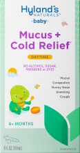 Baby Mucus + Cold Relief, 4 fl oz (118 mL) Bottle