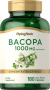 Bacopa Monnieri , 1000 mg, 180 Kapsul Lepas Cepat