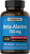 Beta Alanine, 750 mg, 120 Capsules