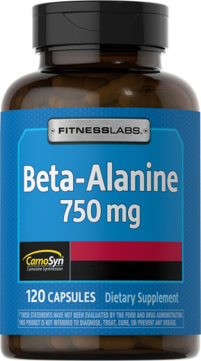 Beta-alanin , 750 mg, 120 Kapsler