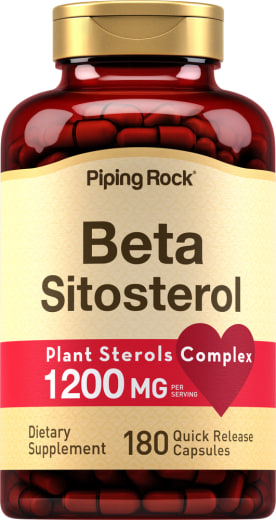 Sitosterol Beta , 1200 mg (setiap sajian), 180 Kapsul Lepas Cepat