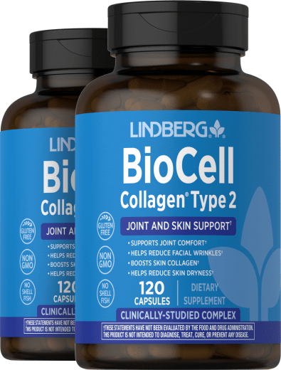 BioCell collageen, 120 Capsules, 2  Flessen