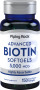 Biotin , 5000 mcg, 150 Hurtigvirkende myke geleer