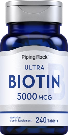Biotín , 5000 mcg, 240 Tablety