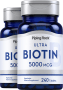 Biotin , 5000 µg, 240 Tabletten, 2  Flaschen