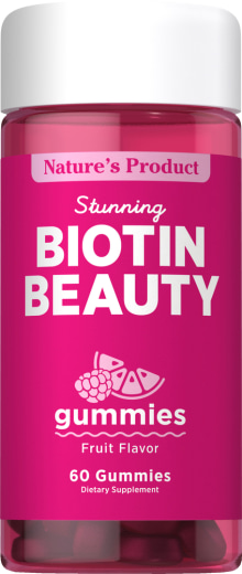 Biotin Beauty (Natural Fruit), 60 Gummis