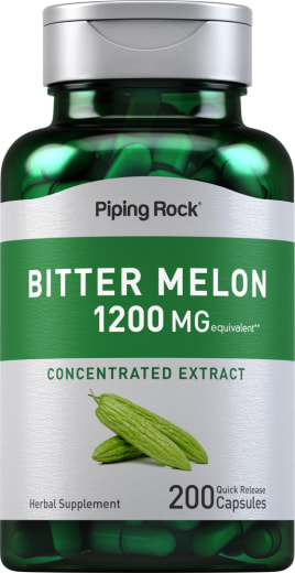 Bittere Melone/Momordica , 1200 mg, 200 Kapseln mit schneller Freisetzung