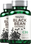 Complejo de extracto de frijol negro C3G, 120 Cápsulas de liberación rápida, 2  Botellas/Frascos