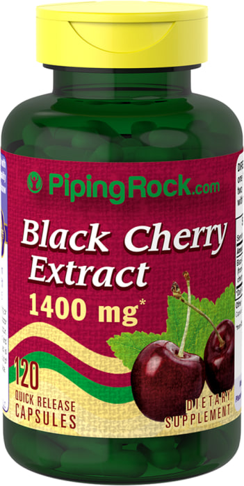 Black Cherry, 1400 mg, 120 Quick Release Capsules
