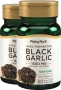 Schwarzer Knoblauch, 1500 mg (pro Portion), 60 Kapseln mit schneller Freisetzung, 2  Flaschen