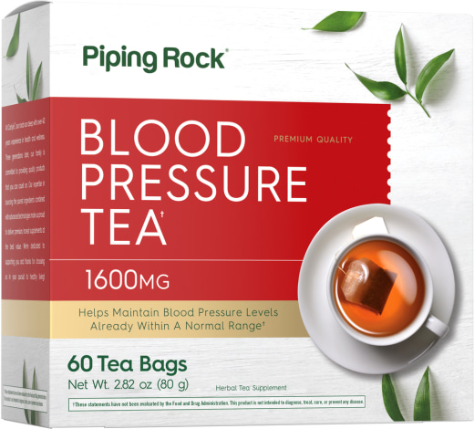 Tansiyon için Bitki Çayı, 1600 mg, 60 Poşet Çaylar