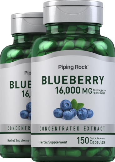 Blueberry, 16,000 mg, 150 Quick Release Capsules, 2  Bottles