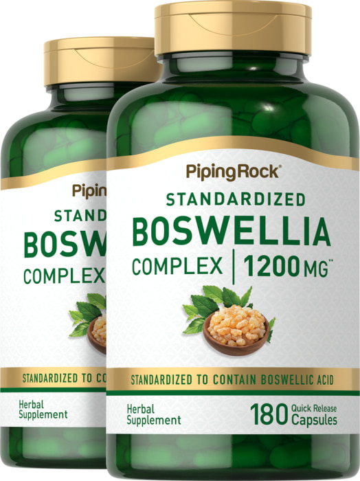 Boswellia Serrata, 1200 mg, 180 Quick Release Capsules, 2  Bottles