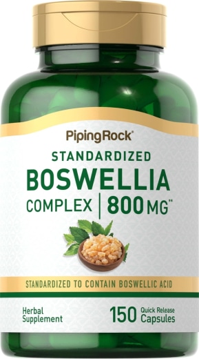 Boswellia Serrata (indisk rökelse) standardiserad sammansättning , 800 mg, 150 Snabbverkande kapslar