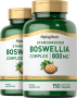 Boswellia Serrata (indisk rökelse) standardiserad sammansättning , 800 mg, 150 Snabbverkande kapslar, 2  Flaskor
