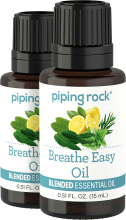 Breathe Easy Essential Oil Blend, 1/2 fl oz (15 mL) Dropper Bottle, 2  Dropper Bottles