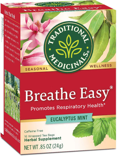 Chá Breathe Easy, 16 Saquetas de chá