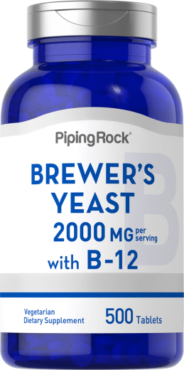 Brewer's Yeast, 2000 mg, 500 Tablets