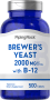 Brewer's Yeast, 2000 mg (per serving), 500 Tablets