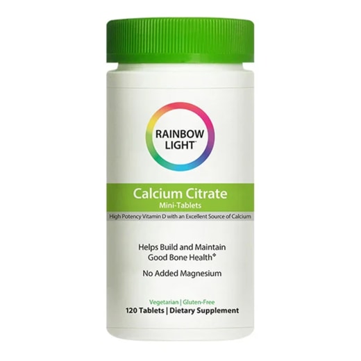 Calcium Citrate Mini-Tablets + Real Food Nutrients, 120 Vegan Mini-Tablets