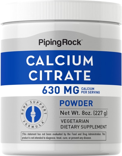 Kalciumcitrátpor, 8 oz (227 g) Palack