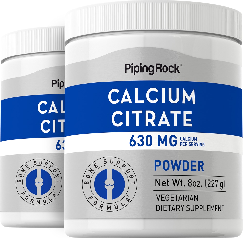 Calcium Citrate Powder 8 oz. (227 g) Buy Calcium Citrate PipingRock