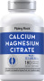 Citrate de calcium et magnésium plus D  (Cal 300mg/Mag 150mg/D3 400IU) (per serving), 180 Gélules à libération rapide