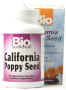 Kaliforniya Haşhaş Tohumu , 500 mg, 60 Vejetaryen Kapsüller