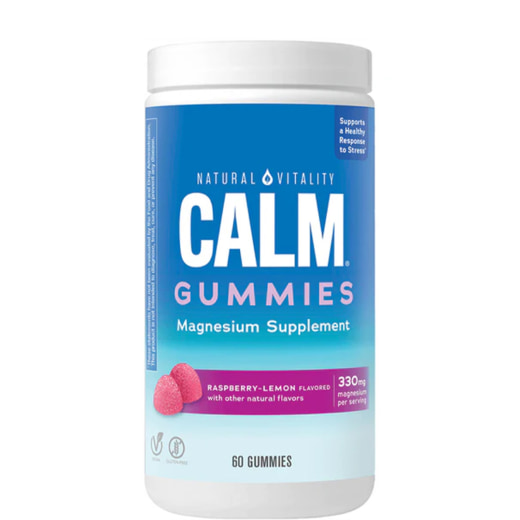 CALM Gummies Raspberry-Lemon Flavor, 60 Tasty Gummies