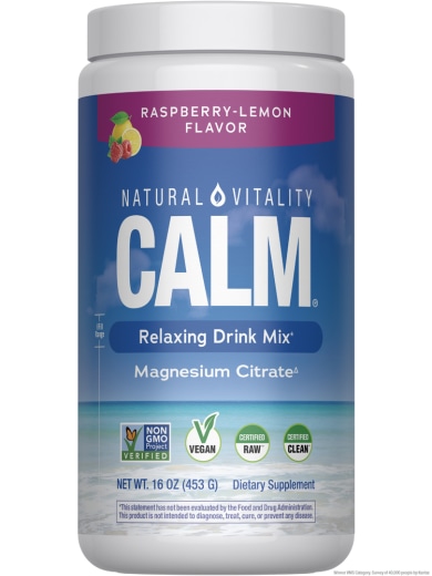 CALM Powder Raspberry-Lemon, 16 oz (453 g) 