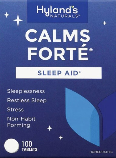 Calms Forte homeopatikum, pomoc na spanie, 100 Tablety