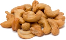 Cashews Roasted Whole & Salted, 1 lb (454 g) Bag, 2  Bags
